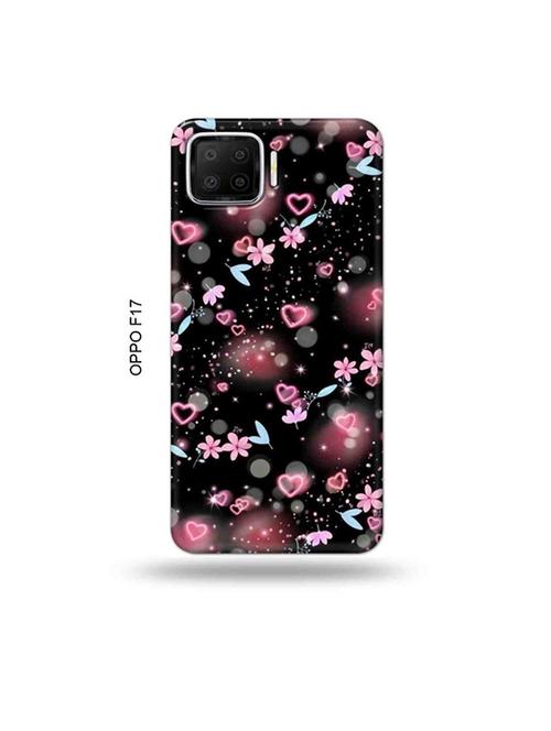 flower and hearts back cover compatible with oppo f17 - 19045328 - Very Small Image - 1