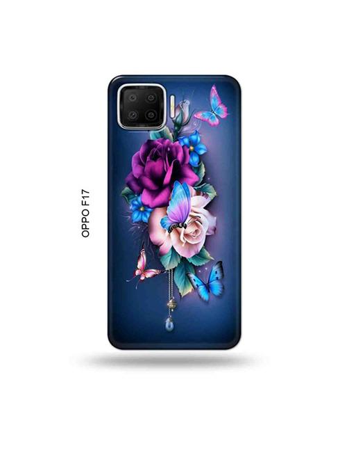 flowers back cover compatible with oppo f17 - 19045341 - Very Small Image - 1