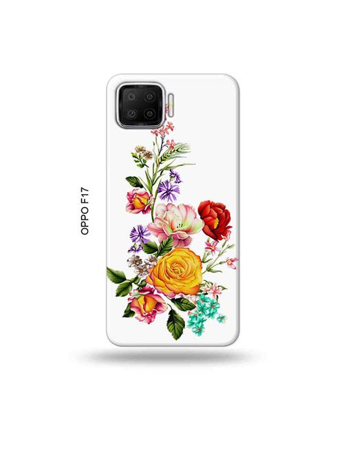 flowers back cover compatible with oppo f17 - 19045360 - Very Small Image - 1