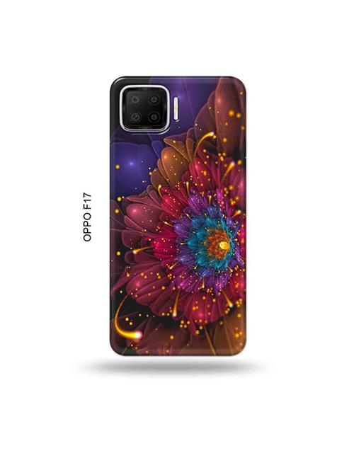 flowers back cover compatible with oppo f17 - 19045372 - Very Small Image - 1