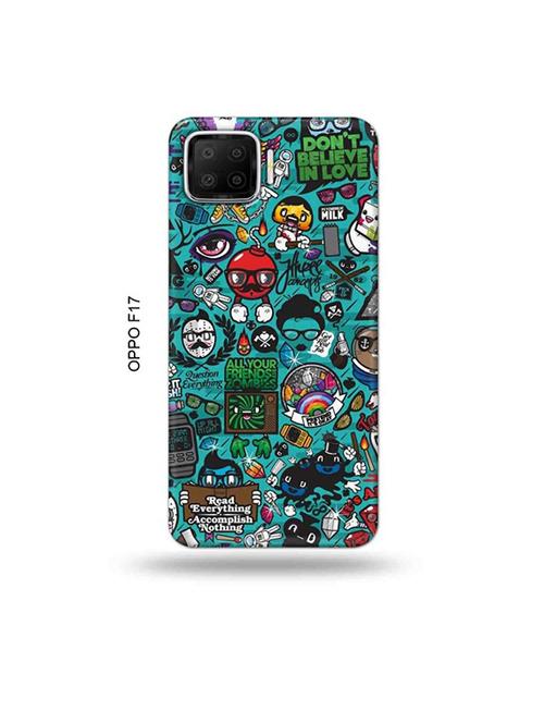 zombies dope back cover compatible with oppo f17 - 19045379 - Very Small Image - 1