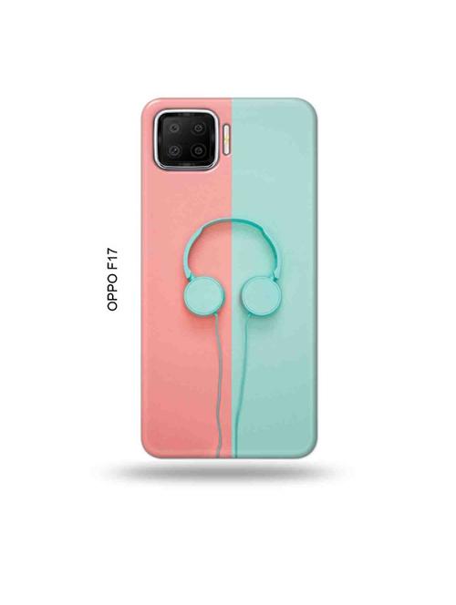 hipster headset back cover compatible with oppo f17 - 19045398 - Very Small Image - 1