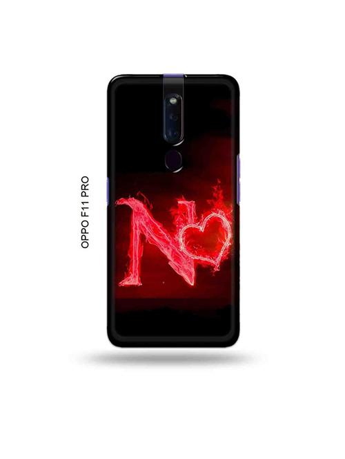 fire heart letter n back cover compatible with oppo f11 pro - 19045469 - Very Small Image - 1