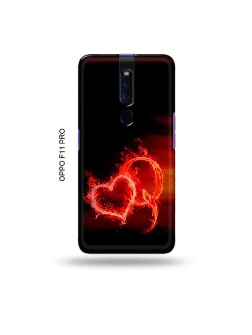 fire heart letter q back cover compatible with oppo f11 pro - 19045472 - Very Small Image - 1