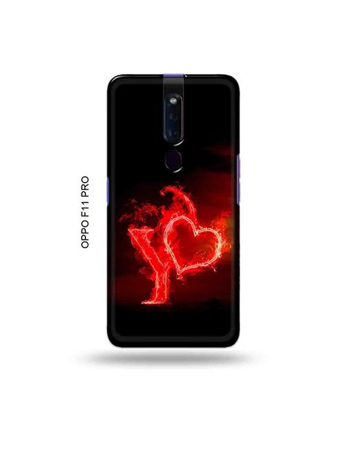 fire heart letter y back cover compatible with oppo f11 pro - 19045480 - Very Small Image - 1