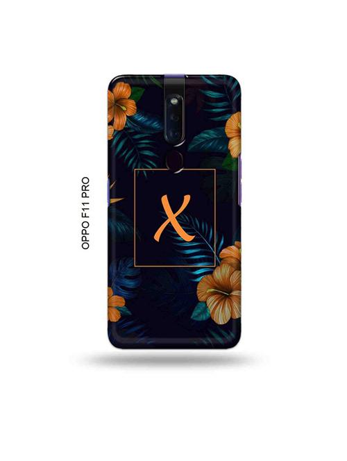 floral x back cover compatible with oppo f11 pro - 19045505 - Very Small Image - 1