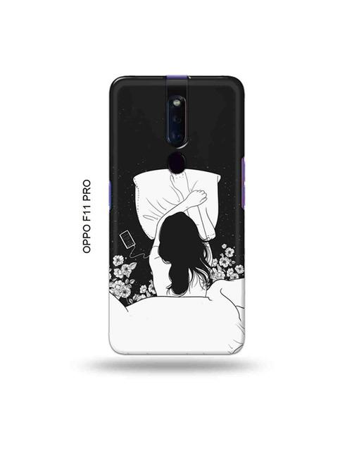 sleepy girl back cover compatible with oppo f11 pro - 19045540 - Very Small Image - 1