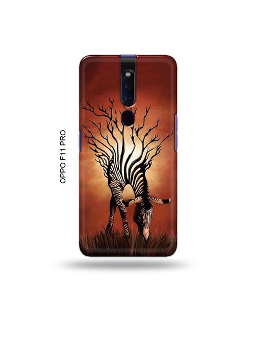 zebra back cover compatible with oppo f11 pro - 19045599 - Very Small Image - 1