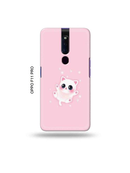 cute kitty back cover compatible with oppo f11 pro - 19045603 - Very Small Image - 1