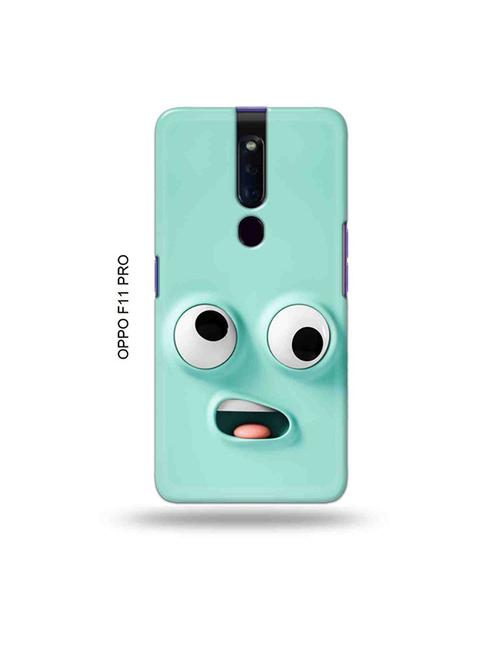 funny face emoji back cover compatible with oppo f11 pro - 19045736 - Very Small Image - 1