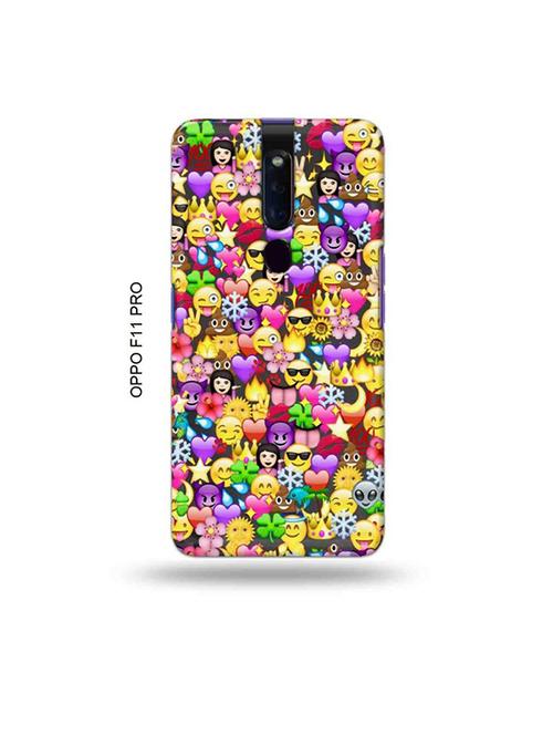 emojis back cover compatible with oppo f11 pro - 19045741 - Very Small Image - 1