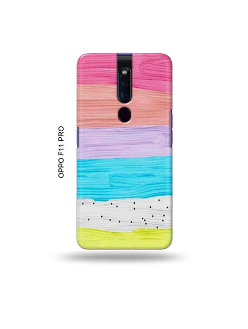 colour wood back cover compatible with oppo f11 pro - 19045755 - Very Small Image - 1