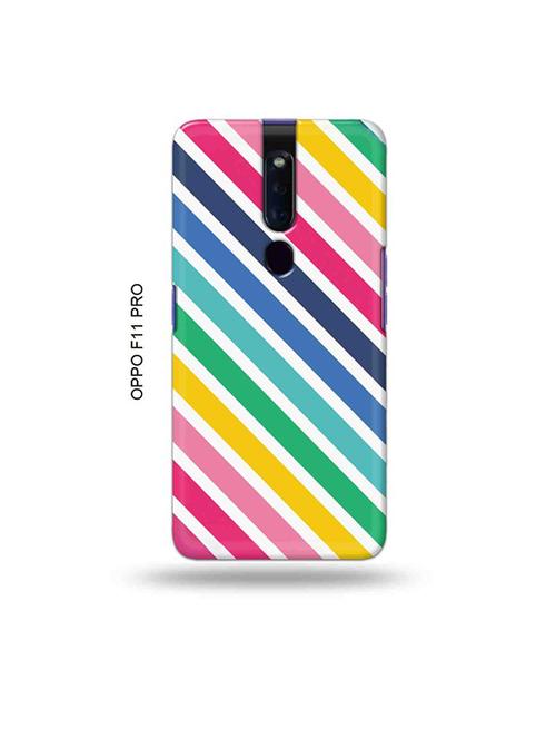 diagonal strips back cover compatible with oppo f11 pro - 19045782 - Very Small Image - 1