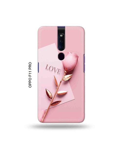 flower love back cover compatible with oppo f11 pro - 19045850 - Very Small Image - 1