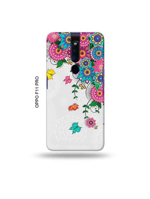 flowers back cover compatible with oppo f11 pro - 19045868 - Very Small Image - 1