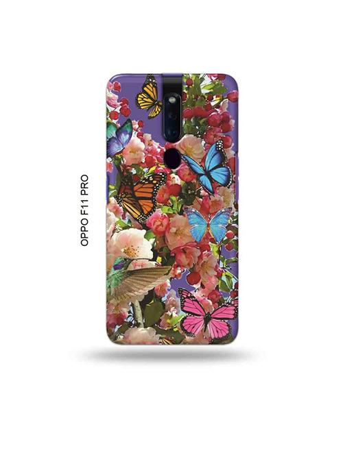 flowers back cover compatible with oppo f11 pro - 19045878 - Very Small Image - 1