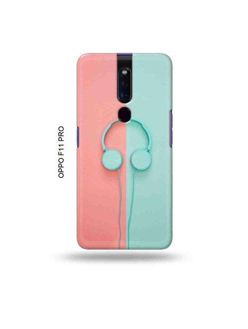 hipster headset back cover compatible with oppo f11 pro - 19045917 - Very Small Image - 1
