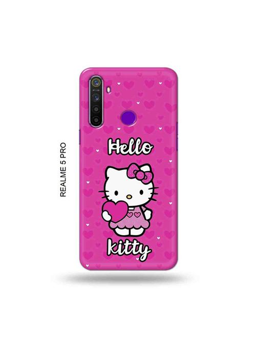 hello kitty back cover compatible with realme 5 - 19046028 - Very Small Image - 1