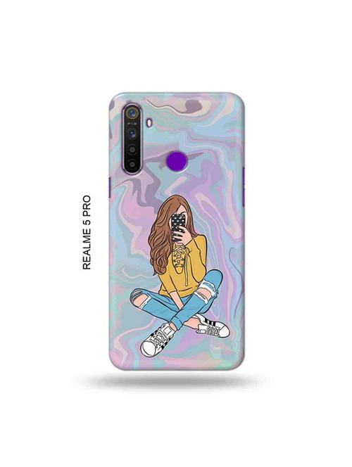 eiffel tower back cover compatible with realme 5 pro - 19046035 - Very Small Image - 1