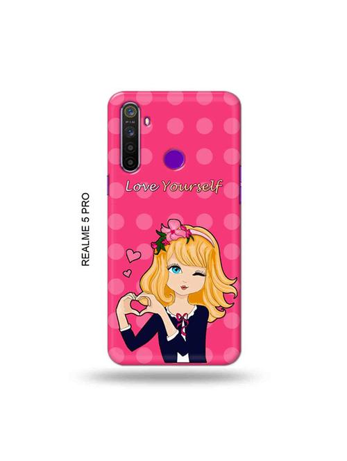 love yourself back cover compatible with realme 5 pro - 19046050 - Very Small Image - 1