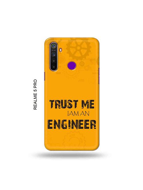trust me i am engineer back cover compatible with realme 5 pro - 19046159 - Very Small Image - 1