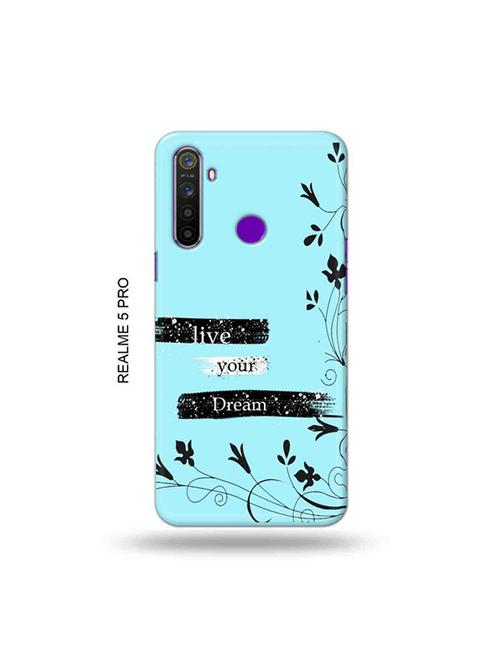 live your dream back cover compatible with realme 5 pro - 19046176 - Very Small Image - 1