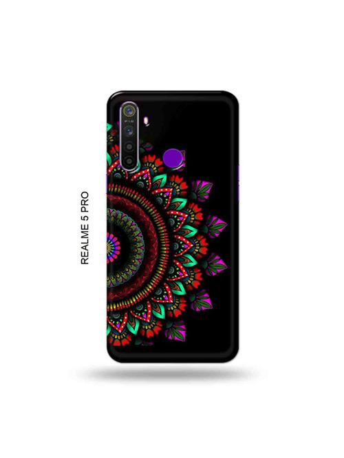 aztec cercle back cover compatible with realme 5 pro - 19046193 - Very Small Image - 1