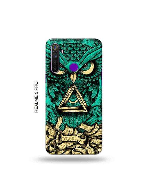 dark owl back cover compatible with realme 5 pro - 19046244 - Very Small Image - 1