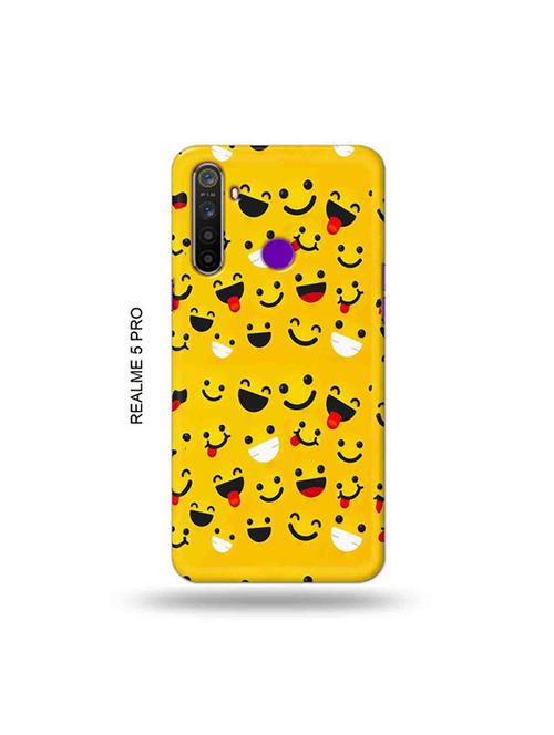 emojis back cover compatible with realme 5 pro - 19046268 - Very Small Image - 1