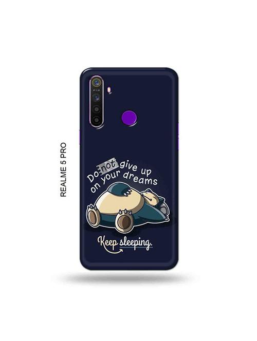 dreams quote back cover compatible with realme 5 pro - 19046321 - Very Small Image - 1