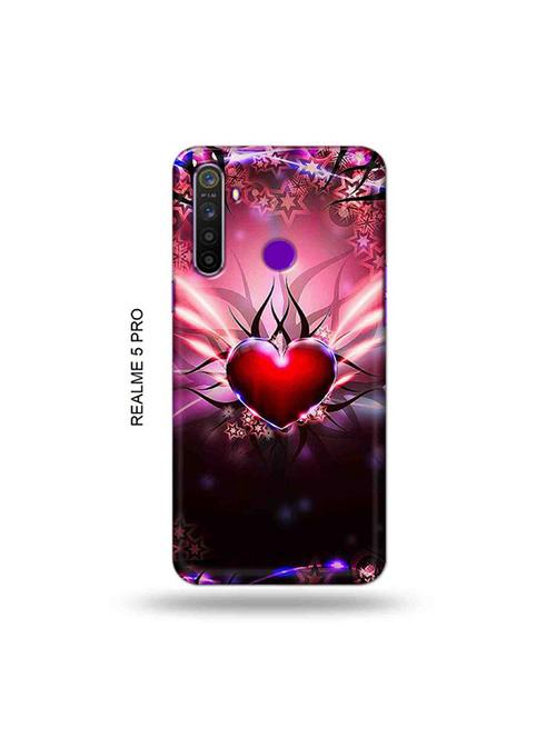 heart back cover compatible with realme 5 pro - 19046345 - Very Small Image - 1