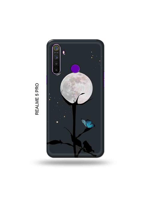 flowers back cover compatible with realme 5 pro - 19046403 - Very Small Image - 1
