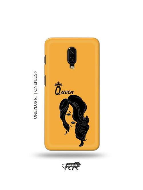 lovely girl purple back cover compatible with oneplus 6t, oneplus 7 - 19048145 - Very Small Image - 1