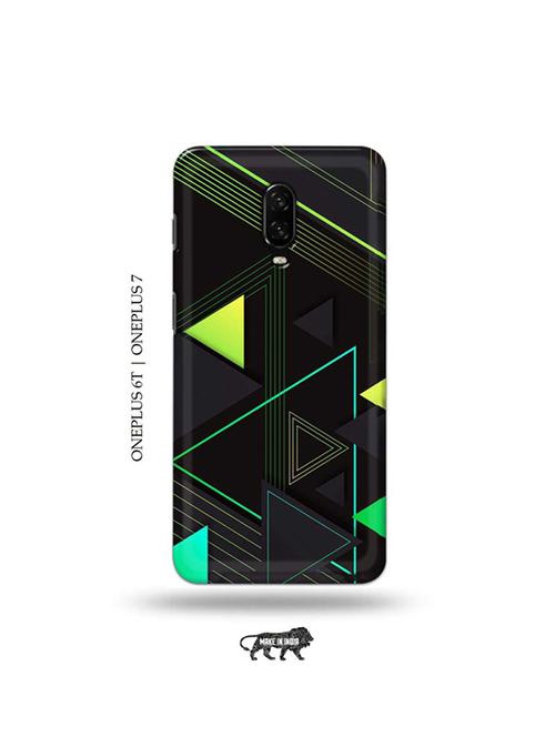 triangular design back cover compatible with oneplus 6t, oneplus 7 - 19048171 - Very Small Image - 1