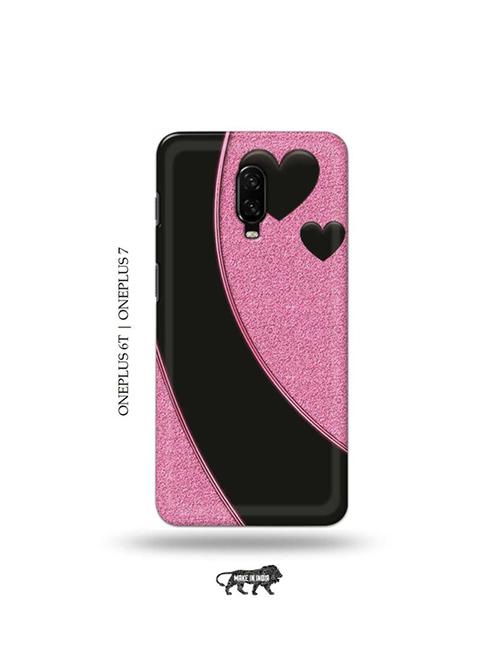hearts back cover compatible with oneplus 6t, oneplus 7 - 19048187 - Very Small Image - 1