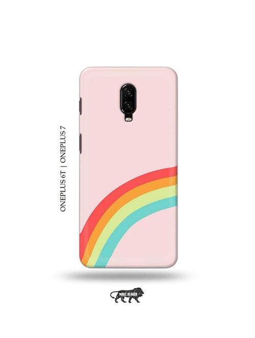 tweakymod designer printed hard case | rainbow back cover compatible with oneplus 6t, oneplus 7 - 19048392 - Very Small Image - 1
