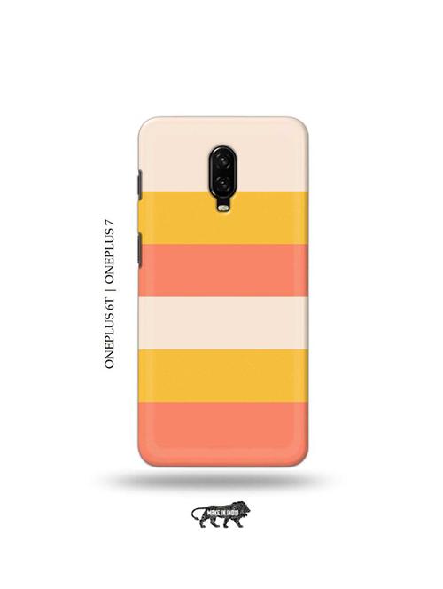 tweakymod designer printed hard case | strips back cover compatible with oneplus 6t, oneplus 7 - 19048393 - Very Small Image - 1