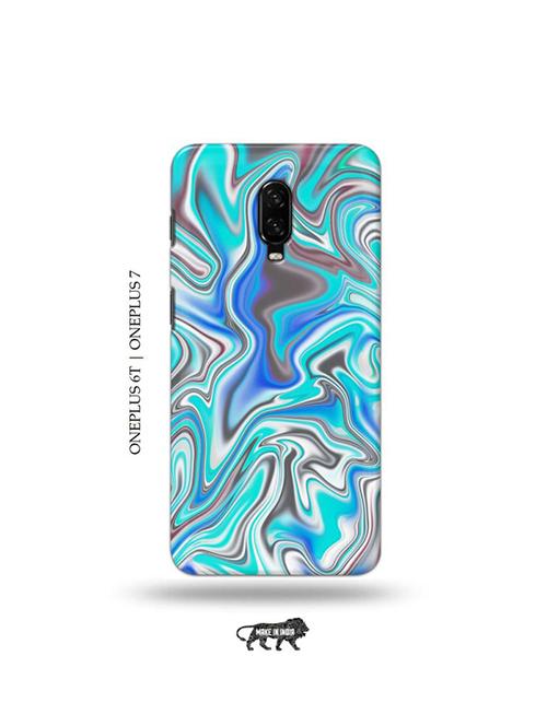 tweakymod designer printed hard case | messy back cover compatible with oneplus 6t, oneplus 7 - 19048410 - Very Small Image - 1