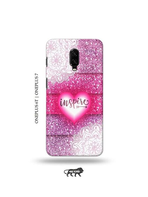 tweakymod designer printed hard case | inspire back cover compatible with oneplus 6t, oneplus 7 - 19048447 - Very Small Image - 1