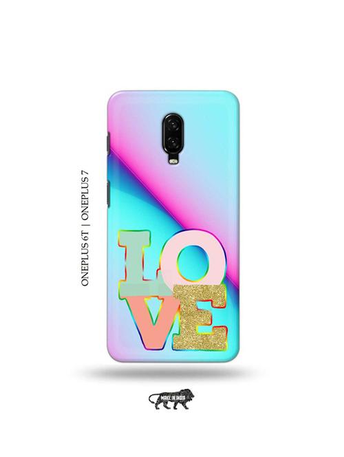 love design back cover compatible with oneplus 6t, oneplus 7 - 19048451 - Very Small Image - 1