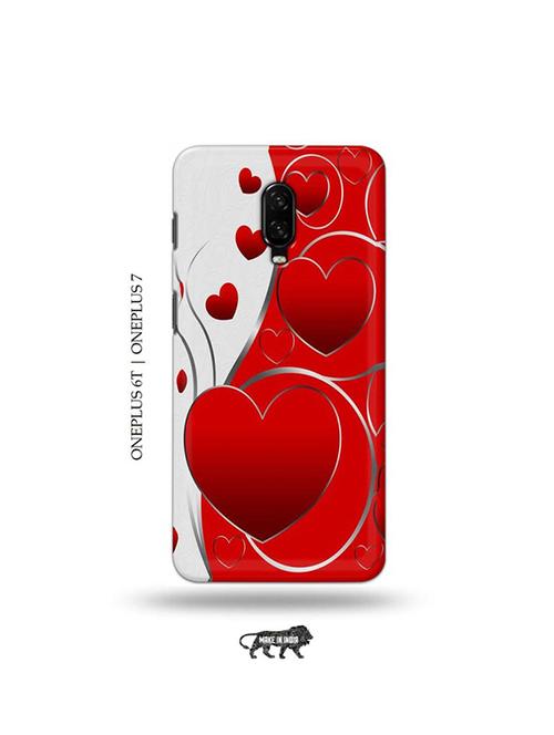 tweakymod designer printed hard case | love design back cover compatible with oneplus 6t, oneplus 7 - 19048453 - Very Small Image - 1
