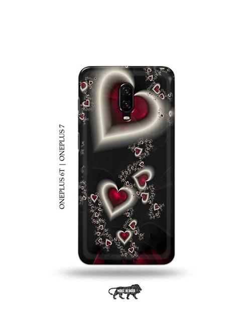 tweakymod designer printed hard case | love design back cover compatible with oneplus 6t, oneplus 7 - 19048454 - Very Small Image - 1