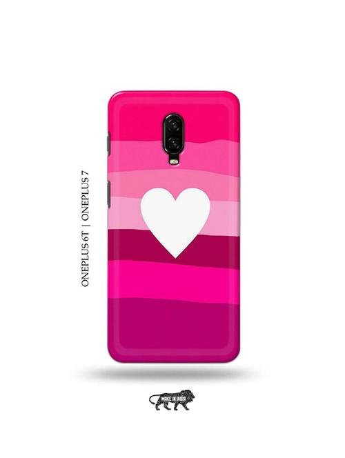 tweakymod designer printed hard case | heart back cover compatible with oneplus 6t, oneplus 7 - 19048470 - Very Small Image - 1
