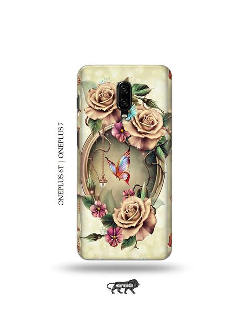 tweakymod designer printed hard case | floral back cover compatible with oneplus 6t, oneplus 7 - 19048477 - Very Small Image - 1