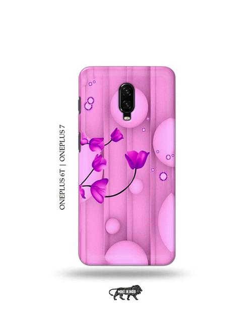 tweakymod designer printed hard case | flowers back cover compatible with oneplus 6t, oneplus 7 - 19048484 - Very Small Image - 1