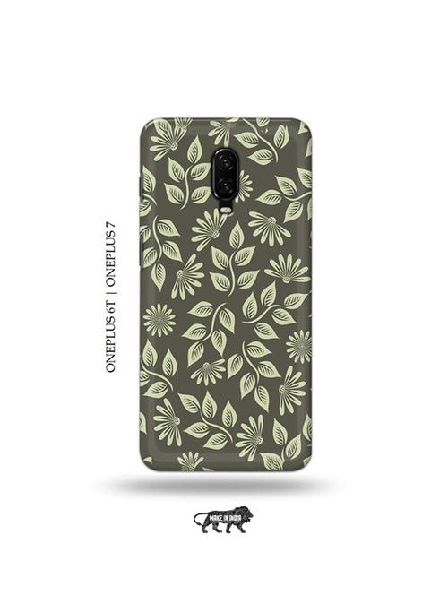 tweakymod designer printed hard case | flowers back cover compatible with oneplus 6t, oneplus 7 - 19048492 - Very Small Image - 1