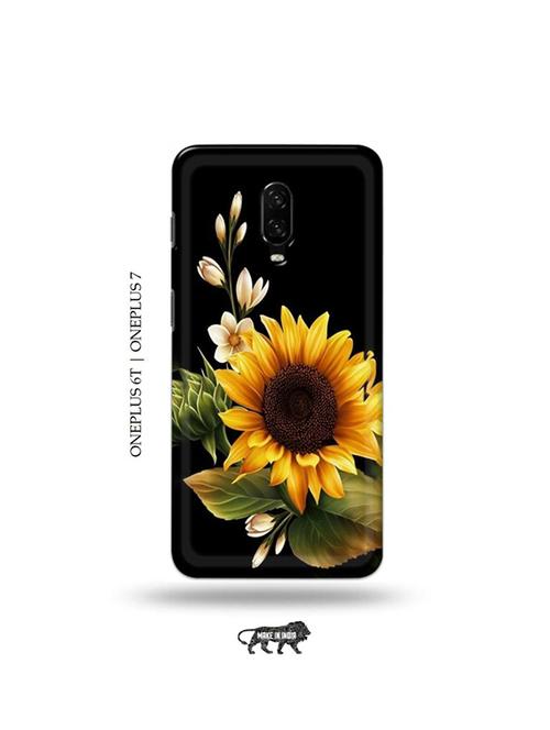tweakymod designer printed hard case | flowers back cover compatible with oneplus 6t, oneplus 7 - 19048498 - Very Small Image - 1