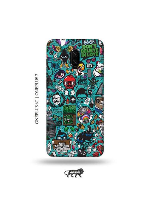 tweakymod designer printed hard case | zombies dope back cover compatible with oneplus 6t, oneplus 7 - 19048516 - Very Small Image - 1