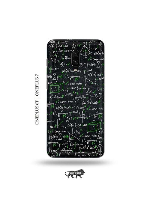 tweakymod designer printed hard case | nerdy maths back cover compatible with oneplus 6t, oneplus 7 - 19048523 - Very Small Image - 1