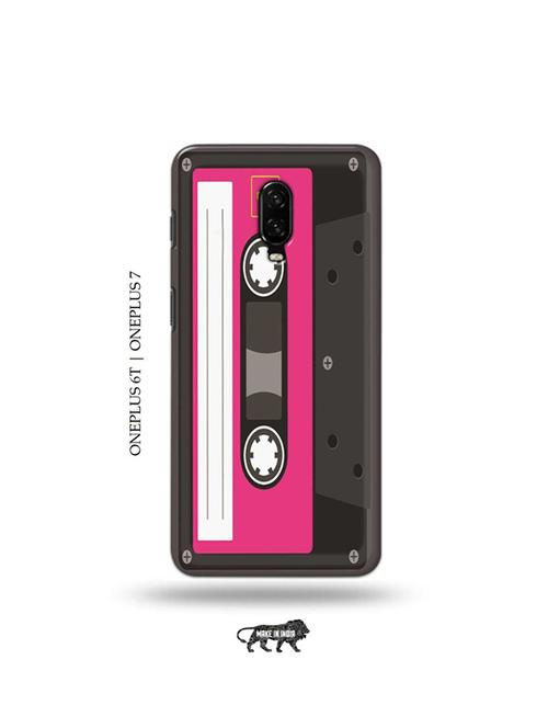 tweakymod designer printed hard case | casatte pink back cover compatible with oneplus 6t, oneplus 7 - 19048537 - Very Small Image - 1